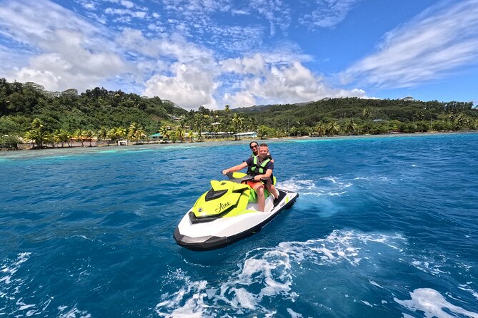 2h Express Adventure by JET SKI in Raiatea - Sacred Island - A fast way to meet Raiatea’s west coast