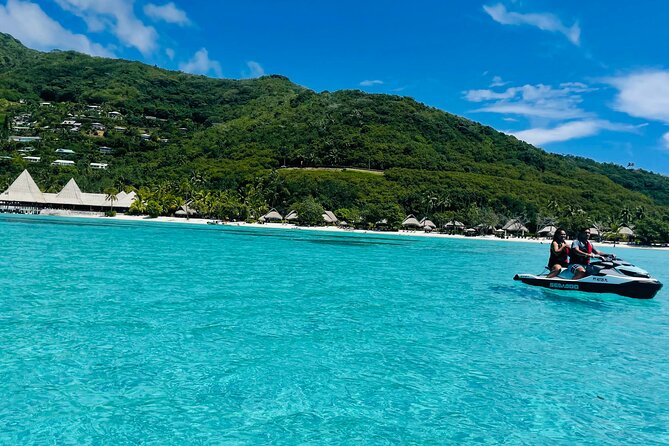 3H Jet Ski Tour to Discover Moorea - Temae brings beach views and a change of coast