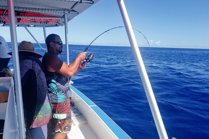 A Day of Big Game Fishing in a small group - Lunch, homemade punch, and taking fish home