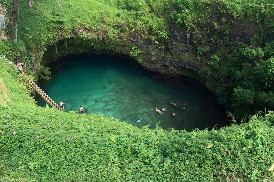 Apia: Full-Day Upolu Island Tour with Waterfalls and Beaches - Pickup from Apia and the road to the coast