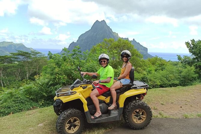 ATV Tour QUAD - Opunohu, plantations, and the road to Belvedere