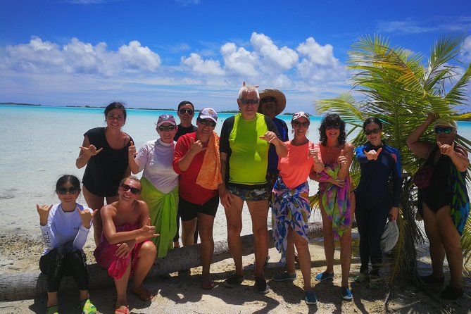 BLUE LAGOON | Eco-tour | Snorkeling Avatoru | Secret Green Lagoon - Free time on the motu
