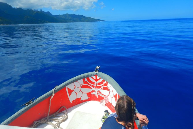 Boat tour 1/2 day Excursion in the lagoon of Moorea - Cruising past Cook’s Bay and Opunohu Bay