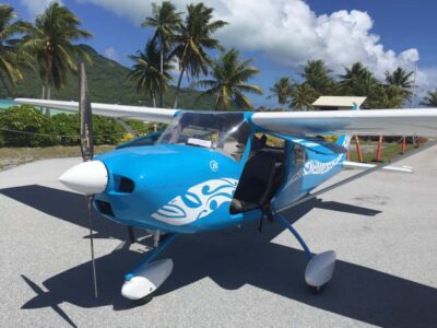 Bora-Bora 30 minutes private flight in light aircraft