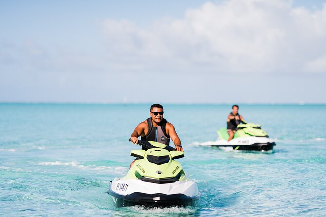 Bora Bora adventure Private Combo Jet Ski and Eco Sharks Snorkel - Lunch at Lucky House around noon