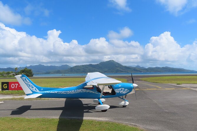 Bora Bora and the Tupai atoll the jewels of the Pacific, 45 min private flight - How the experience feels in a very small aircraft