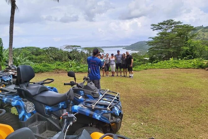 Bora Bora Atv-Quad Tours - Getting started with the ATV and the safety briefing