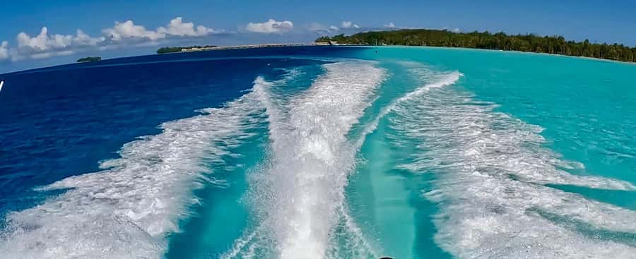 Bora Bora: Blue Lagoon Cruise, Snorkeling and Lunch . - Meeting the boat and starting the morning