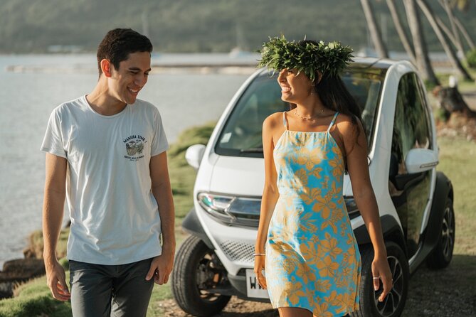 Bora Bora Electric Fun Car Rental - A small electric car made for Bora Bora’s short roads