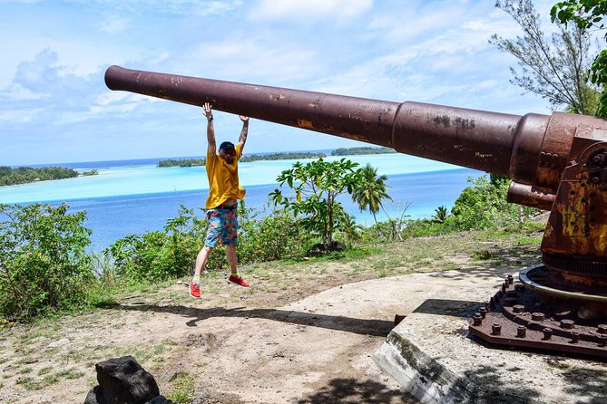 Bora Bora: Half Day Island 4WD Guided Tour - Faanui Canon adds wartime history