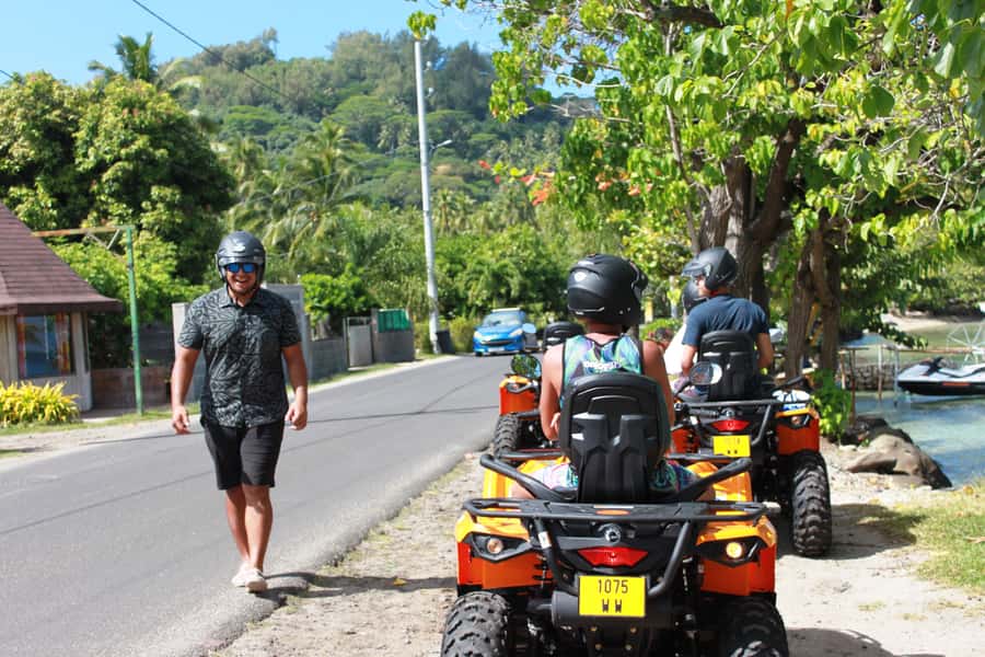 Bora Bora: Island Tour and Mountains Getaway by Quad Bike - Getting Started in Vaitape