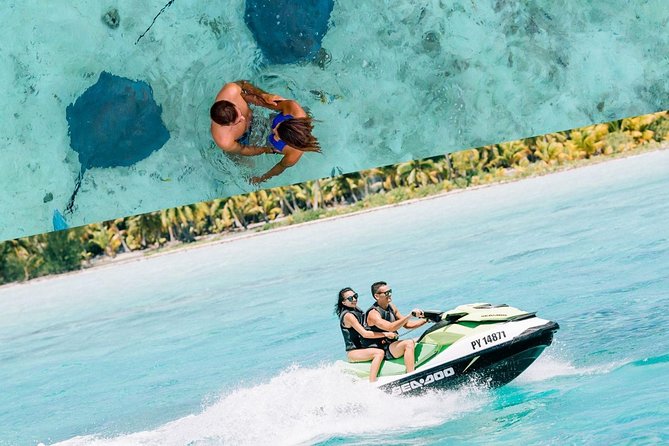 Bora Bora Island Tour By JET SKI - The motu stop and island refreshments