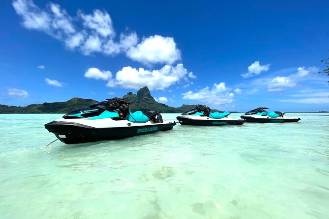 Bora Bora Island Tour By JET SKI - Mount Otemanu and the volcanic heart of the island