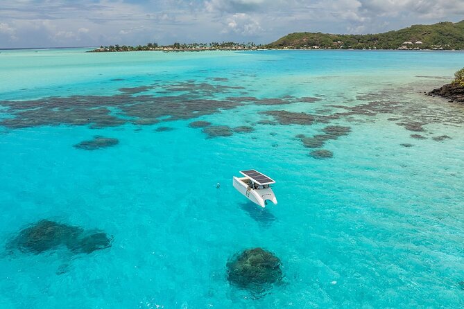 Bora Bora Private Solar Boat Experience - Stop two: 30 minutes on a Bora Bora sandbank