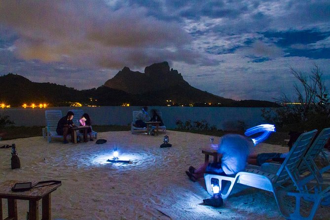 Bora Bora: Small Group Stargazing Tour Including Sunset Cruise - Golden hour on the South Pacific