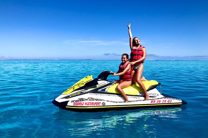 Combo Jet Ski Excursion + 4X4 Safari - Moorea Watersport and the private jet ski outing