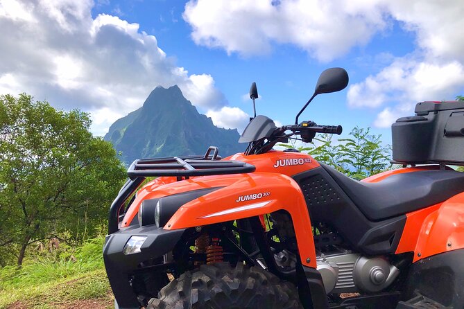 Combo Jet Ski Excursion + ATV Rental in Moorea - The private jet ski trip and its snorkeling stop