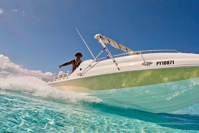 Crazy sea horse Bora Bora Comfortable boat, snorkeling and lunch - Key points at a glance