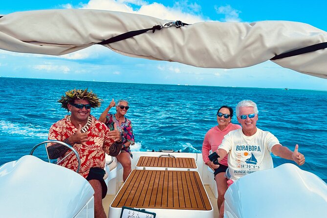 Crazy sea horse Bora Bora Comfortable boat, snorkeling and lunch - Why this Bora Bora boat trip feels different
