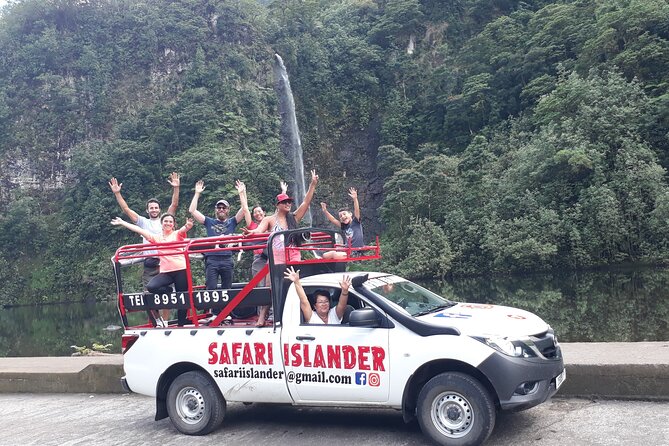 Crossing Island of Tahiti 4x4 Mountain, Waterfall, River, Basins - Waterfalls, river crossings, and freshwater basins