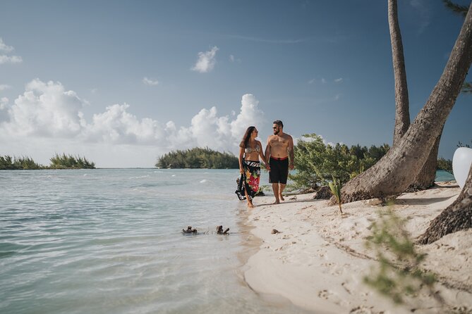 Day on a private island in Bora Bora - alone in the world - Who will enjoy this most