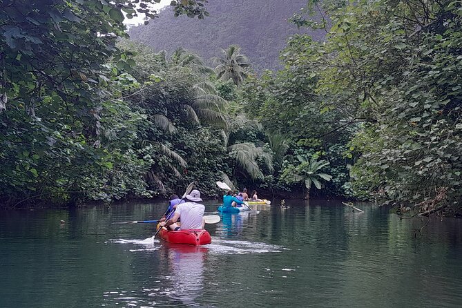 Discovery in Kayaking of the Faaroa River in Raiatea - Why the small group matters on Raiatea