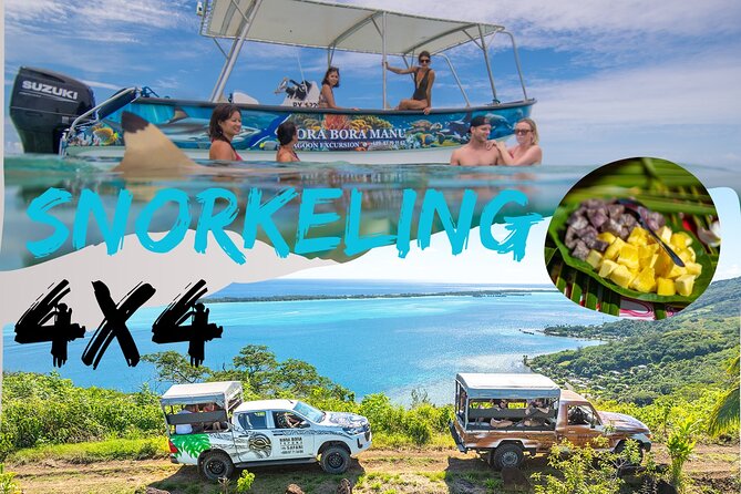French Polynesia Snorkeling and 4X4 Adventure Tour with Buffet - Key things to know before booking