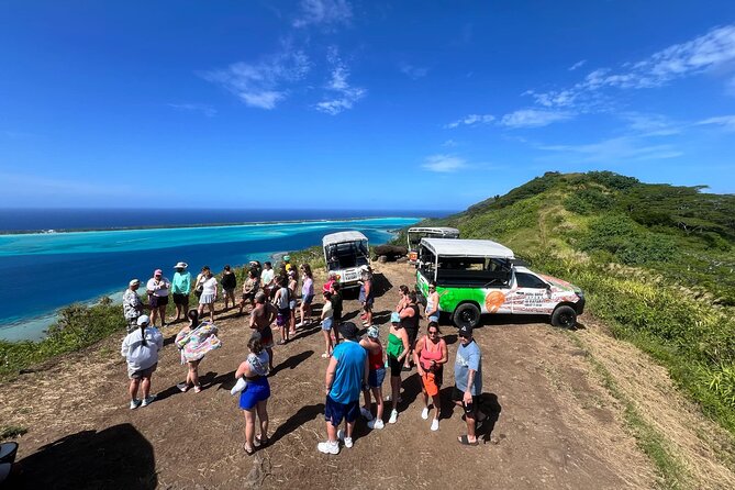Full Day Combo 4X4 Adventure Tour & Motu FANFAN Pass with Buffet - Faanui, marae, fruit, and island traditions