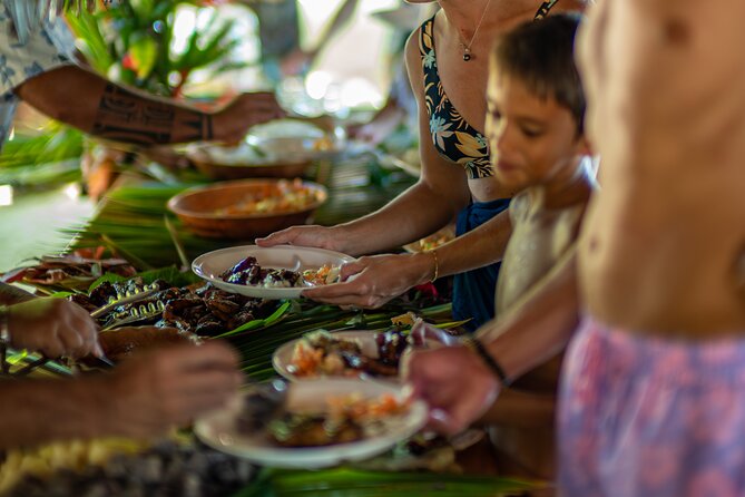 Full Day Combo Bora Bora ATV Tour & Motu Pass with Buffet - A boat ride to the motu