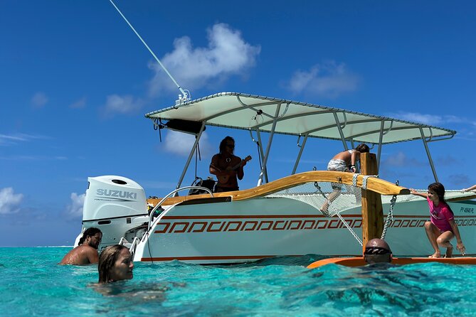 Full Day Lagoon experience with motu lunch - Bora Bora’s lagoon is the main event