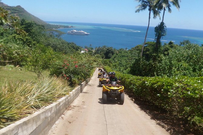 Grand Tour Quad Excursion in Moorea (Single or Two-Seater) - Magic Mountain delivers the widest view