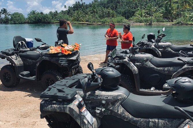 Guided tour of the island and its escapades in Tahaa by Quad / ATV - Key points at a glance