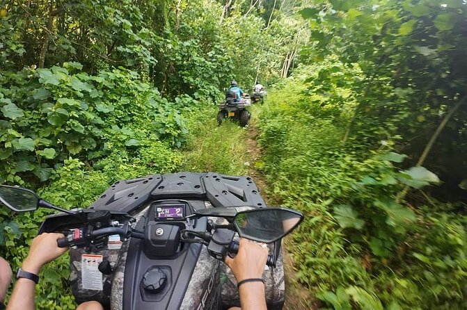 Guided tour of the island and its escapades in Tahaa by Quad / ATV - Why an ATV is a good way to see Tahaa