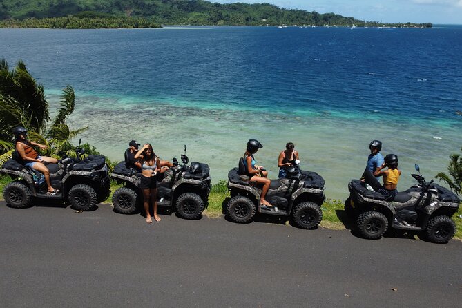 Guided tour of the island and its escapades in Tahaa by Quad / ATV - At Boutique Mana’o, follow the product from farm to customer