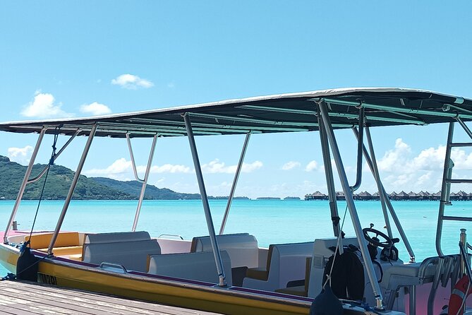 Half a day to discover Bora Bora with O-sea - The outer ocean slope and Bora Bora views