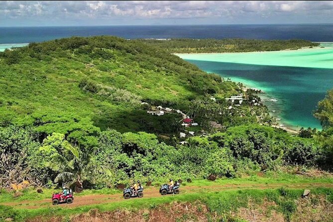 Half Day ATV or Quad Adventure in Bora Bora - Riding through forest roads and rugged hills
