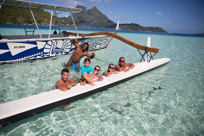 Half-Day Small-Group Cruise in Bora Bora with Snorkelling - Stingrays in shallow, warm water