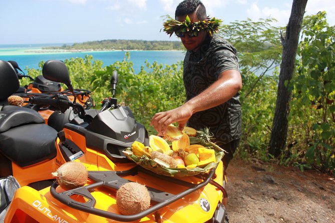 Island Tour & Getaway on the Bora Bora Mountains by Quad / ATV - Key points to know before you book