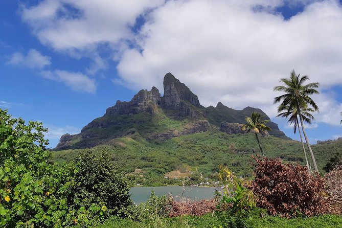 Mount Otemanu above the Bora Bora lagoon