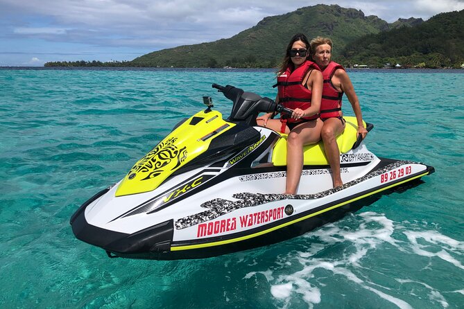 Jet Ski Moorea Customed Tour only - Stingrays, Sharks, and Sea Turtles