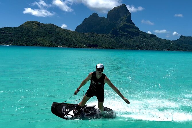 JetSurf Private Riding Lessons in Bora Bora - The briefing comes before the speed