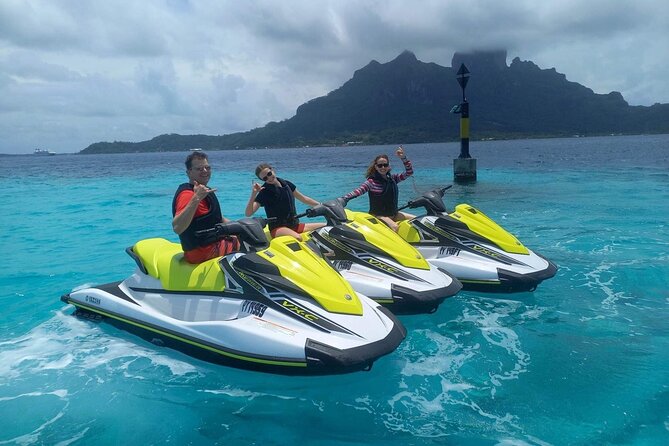 Maitai Tours Self-Drive Bora Bora Jet Ski Tour - Stop one: a white-sand break in the lagoon