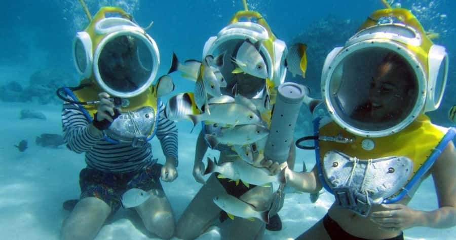 Moorea: Aquablue Helmet Underwater Walking Experience - Key points to know before you book