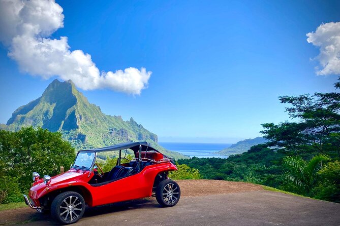 Moorea Buggy Rental - Pickup at your hotel or the ferry pier
