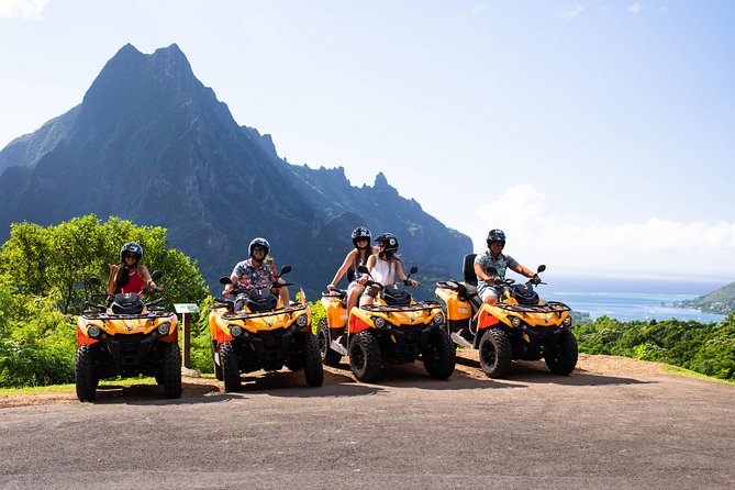 Moorea Explorer Atv Quad Tour - Magic Mountain and the island’s northern panorama