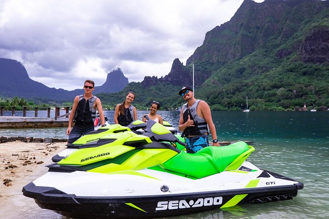 Moorea Explorer Jet Ski tour - Dolphins, whales, rays, and black-tip sharks