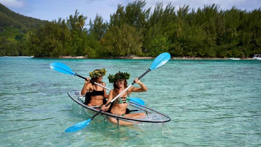 Moorea: Hauru Lagoon 3-hour Guided Kayak Tour with Snack - Who should book this Moorea kayak tour