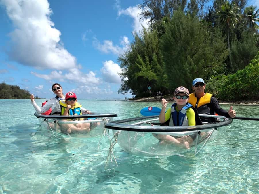 Moorea: Hauru Lagoon 3-hour Guided Kayak Tour with Snack - Starting at Tiahura Public Beach