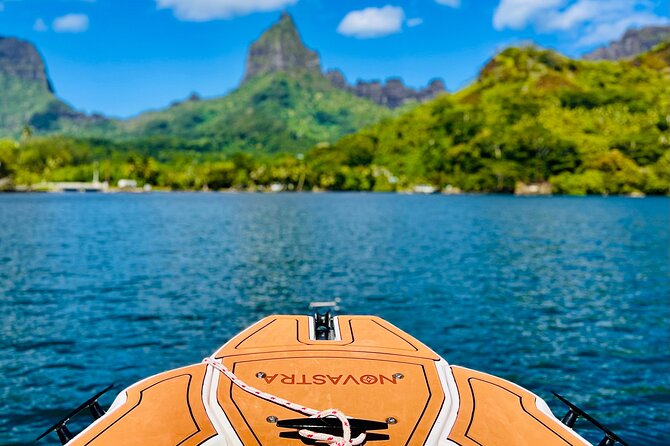 Moorea: Private 4-Hour High-End Boat Excursion - Moorea from the water, not the roadside