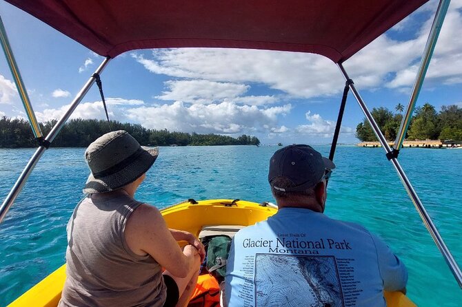 Moorea Private Full Day Tour - Toatea Lookout opens with Tahiti across the water